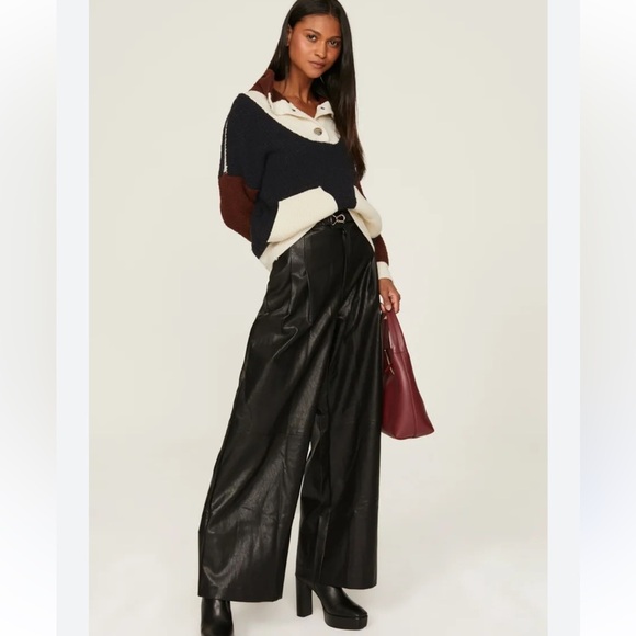 Ba&sh Benji Pullover – Multicolor Mock Neck - Picture 2 of 6